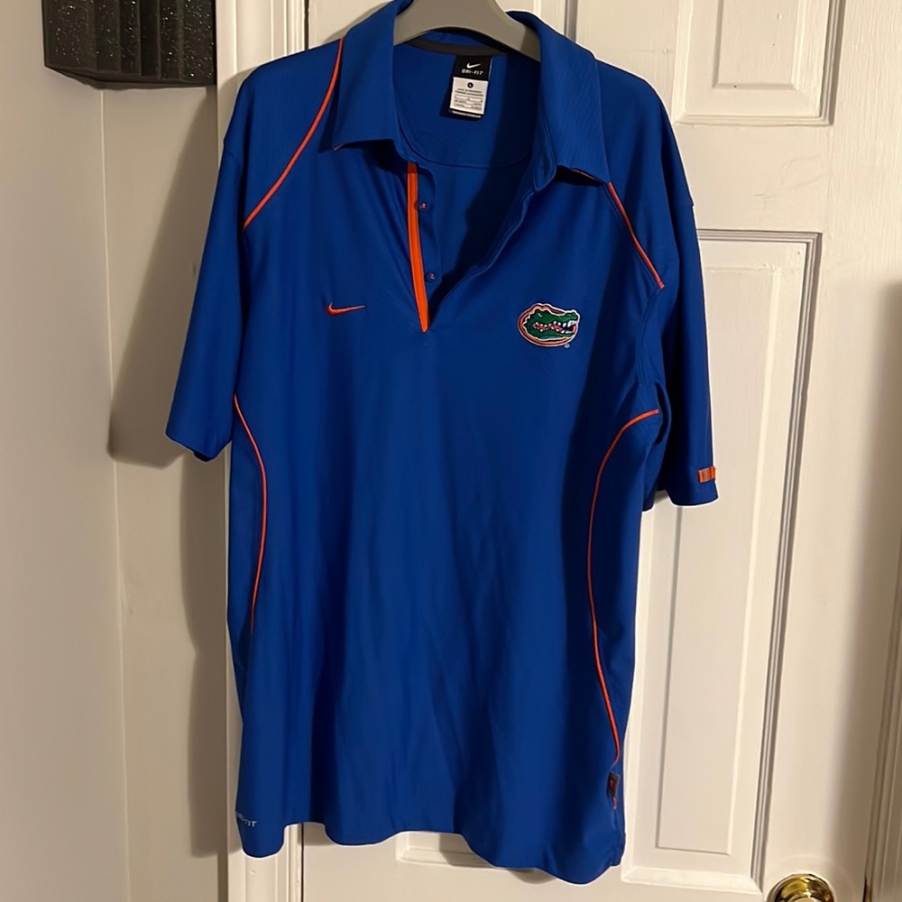 Nike Florida Gators Dry-Fit sideline polo shirt